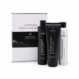 Jarmann Beerenberg Glans Bundle med Fuktighet Sjampo, Fuktighet Balsam og Arganspray i eske