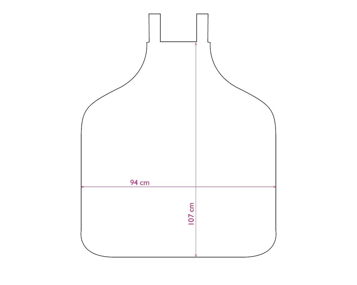 NANO OVERSIZED COLOURING APRON - GRIMM.NO