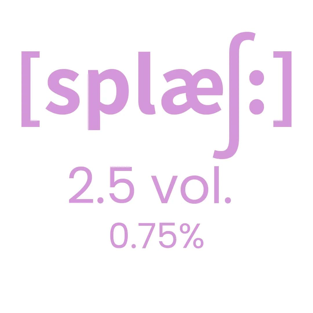 Splæsj H202 2.5VOL | 0.75% 1000ml - GRIMM.NO
