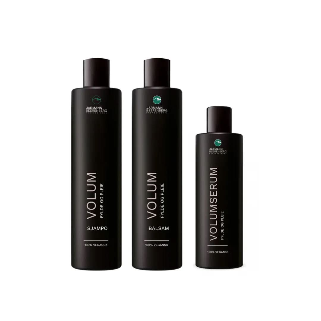 VOLUM BUNDLE | SJAMPO, BALSAM & VOLUMSERUM - GRIMM.NO