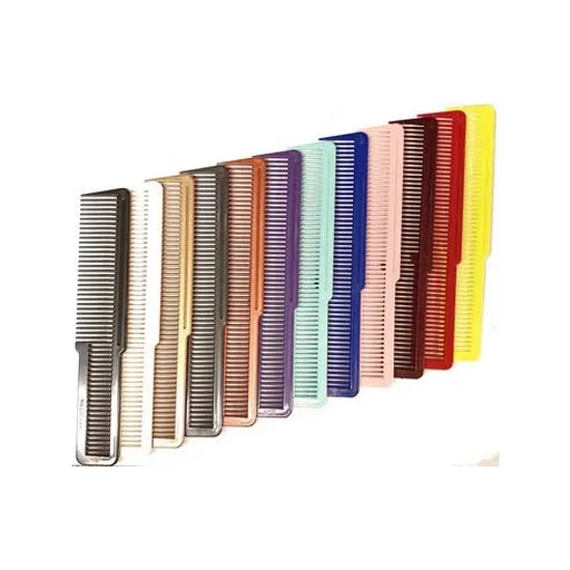 WAHL FLAT TOP CLIPPER COMB – SETT MED 12 FARGE - GRIMM.NO