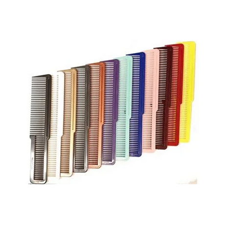 WAHL FLAT TOP CLIPPER COMB – SETT MED 12 FARGE - GRIMM.NO