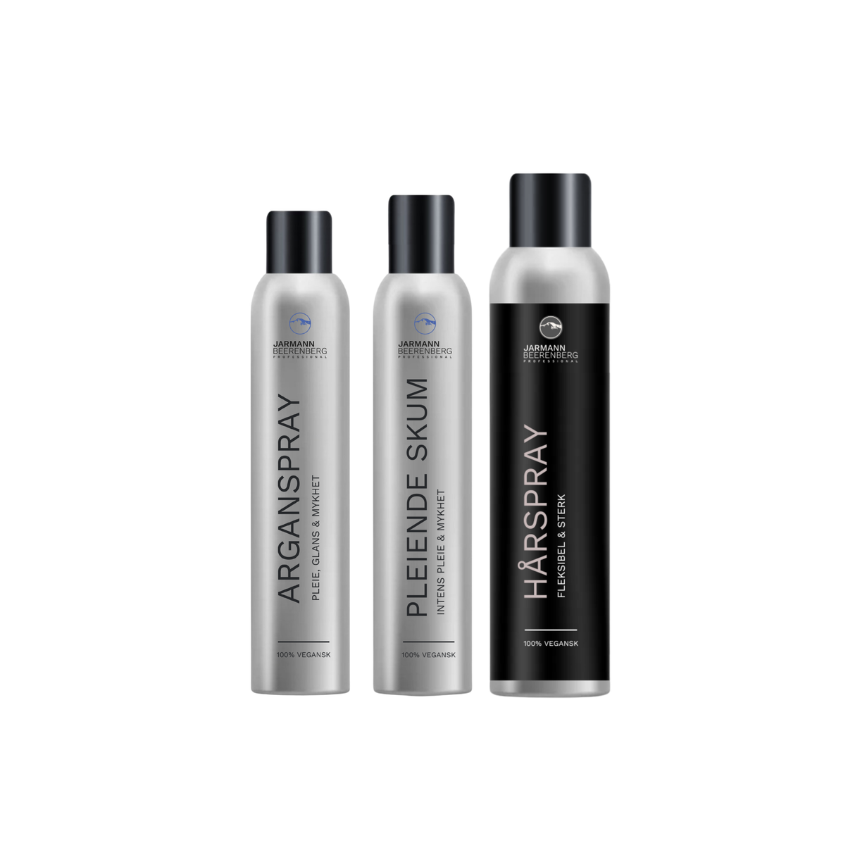 HÅRSPRAY, PLEIENDE SKUM OG ARGANSPRAY