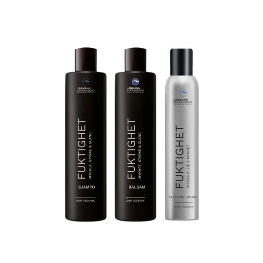 FUKTIGHET BUNDLE | SJAMPO, BALSAM & PLEIENDE SKUM