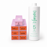 Vegansk hårtoner og utvikler fra DÆSJ – Vanilla, Gold, Ice, Warm, Cool, Mauve og 1,5% vannstoff