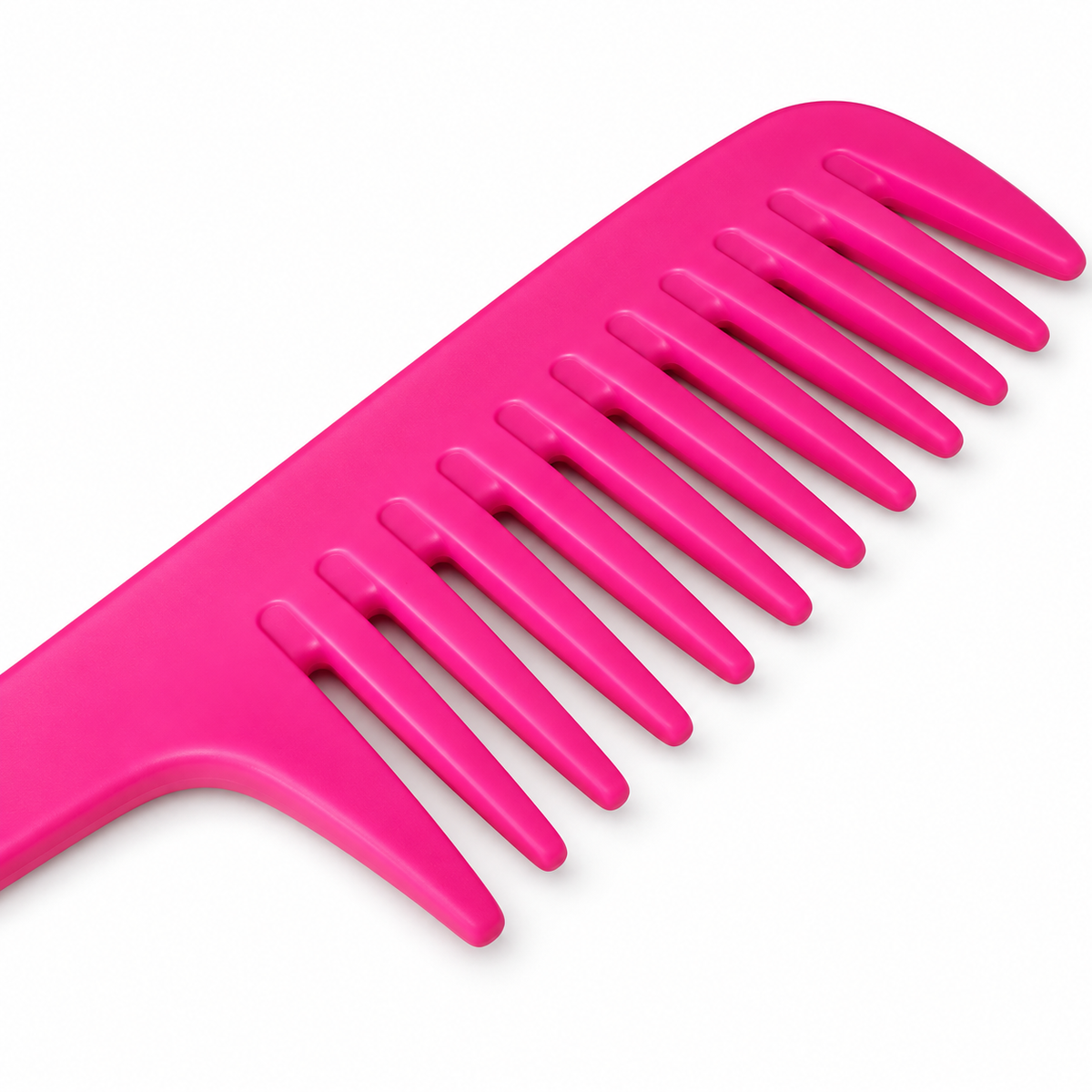 GROVTANNET KAM MED HÅNDTAK 22 CM | ROSA