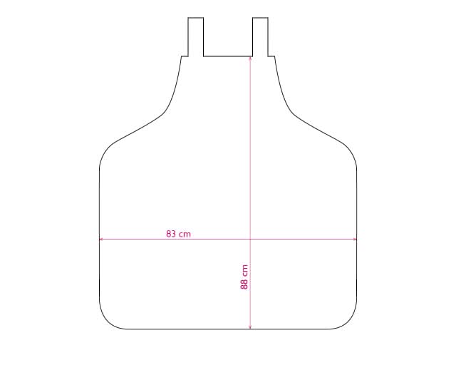 NANO MIDI COLOURING APRON