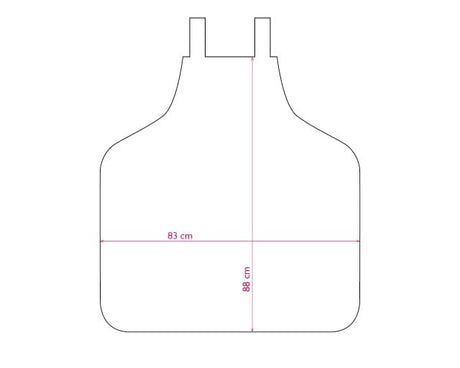 NANO MIDI COLOURING APRON – målskisse – Trend-Design