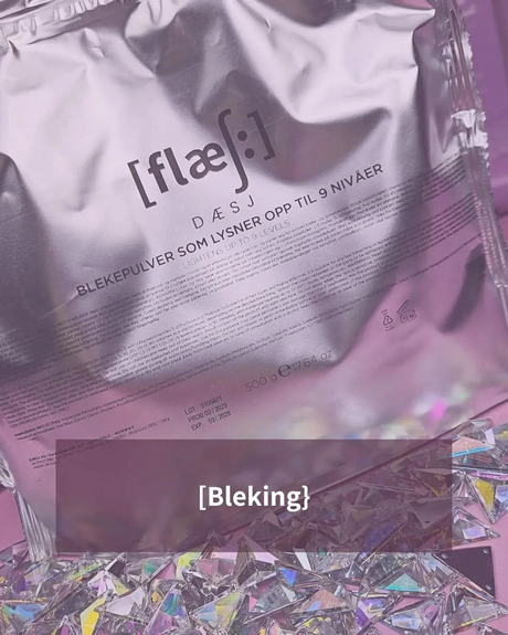 Flæsj 7 level Clay Bleach 350gram - GRIMM.NO