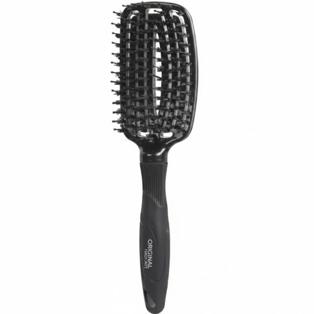 GRIMM.NO OBB Vented Brush with boar bristles and vented design for blow-drying and styling.