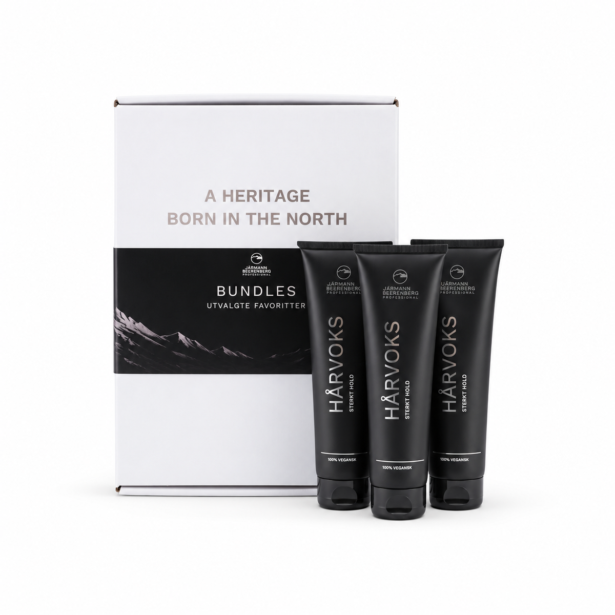 Jarmann Beerenberg Hårvoks 3-pk i Bundle-eske