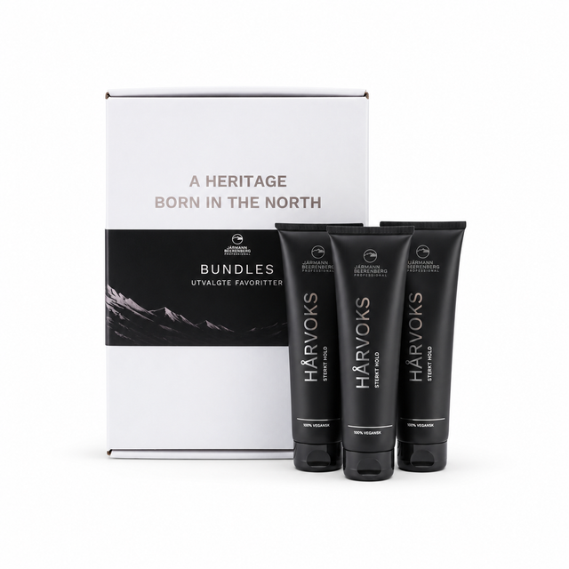 Jarmann Beerenberg Hårvoks 3-pk i Bundle-eske