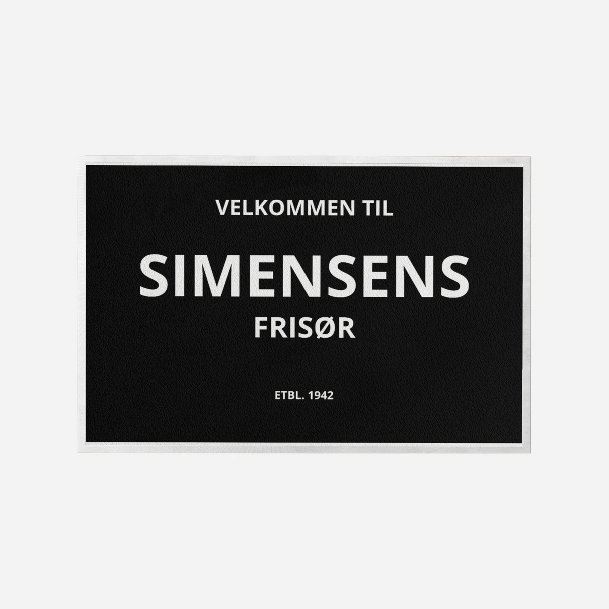 GULVMATTE MED LOGO