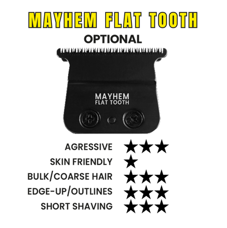 MAYHEM FLAT TOOTH BLADE | SINNER TRIMMER - GRIMM.NO