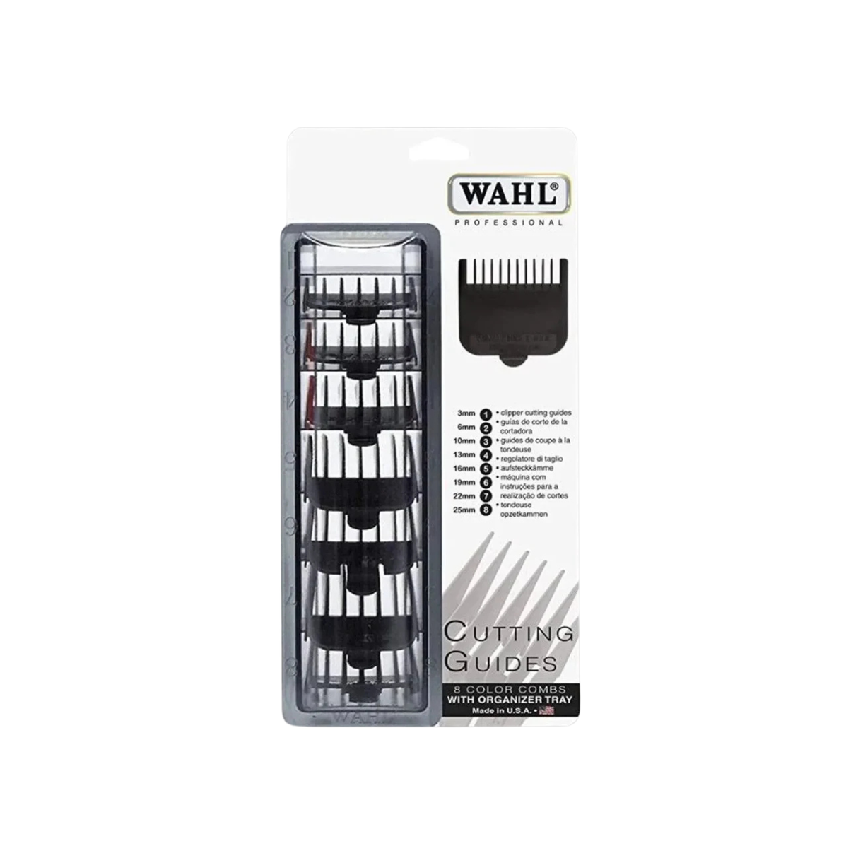 NYLON ATTACHMENT COMB KIT TRAY (SUPERTAPER, MAGICCLIP) - GRIMM.NO