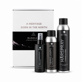 Jarmann Beerenberg Refresh Bundle med Tørrsjampo, Saltvannsspray og Hårspray i eske