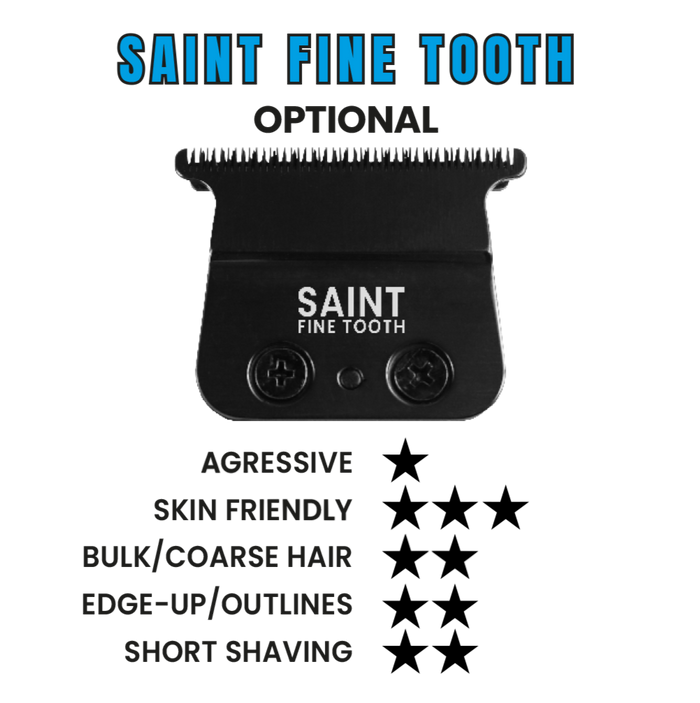 SAINT FINE TOOTH BLADE | SINNER TRIMMER - GRIMM.NO