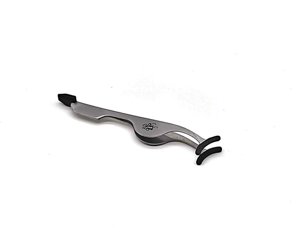 STAR LOOK LASH APPLICATOR W/ RUBBER GRIPS, PINSETT FOR LØSVIPPER - GRIMM.NO