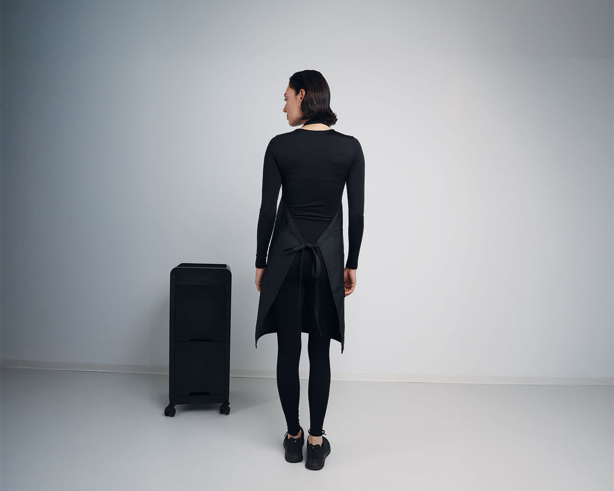 NANO Apron uni-svart bakfra – Trend Design