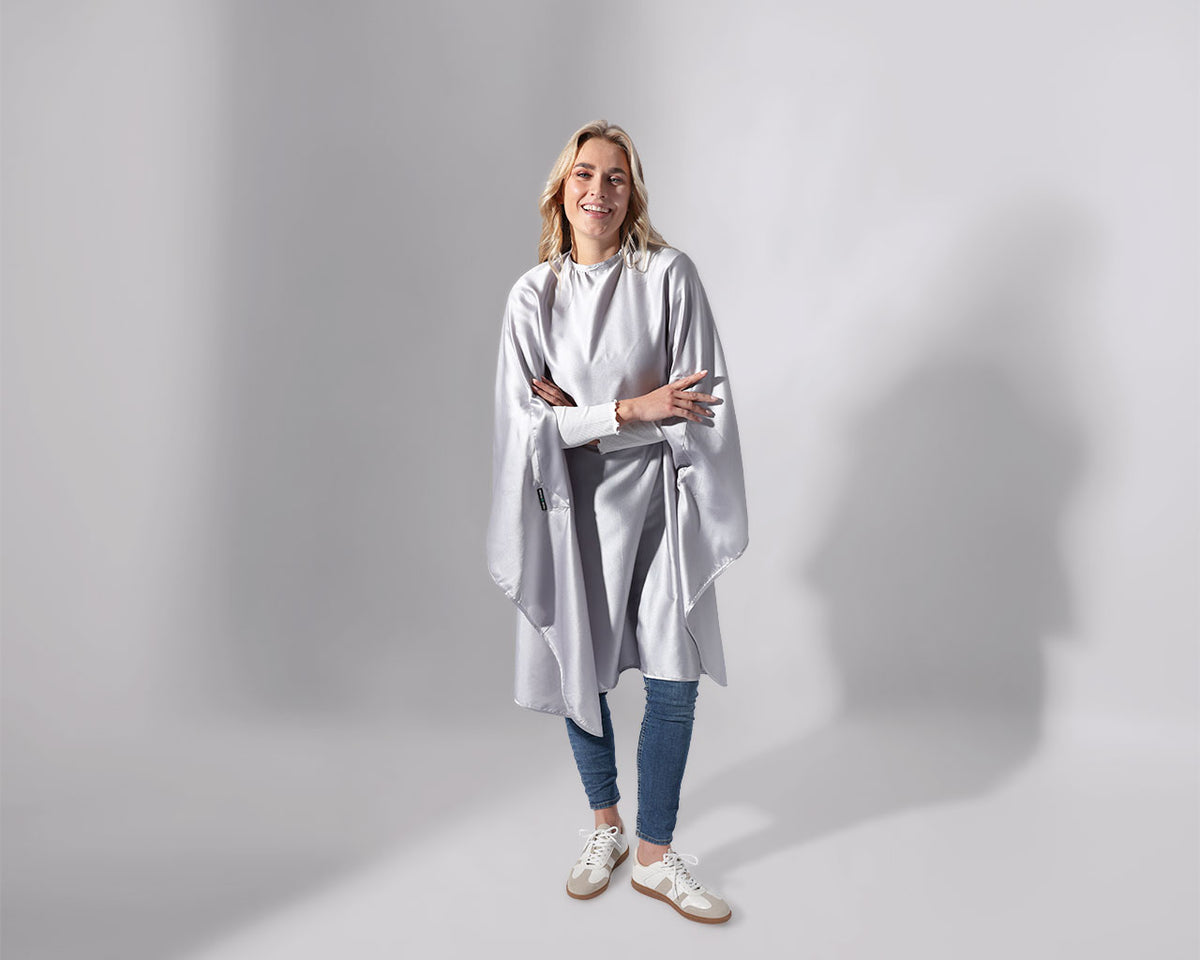 Skinny spacey sølv klippekappe – Trend Design