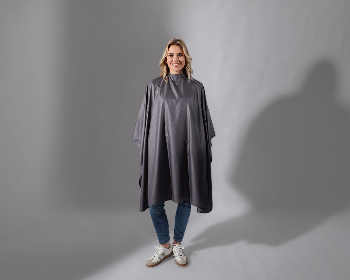Skinny myk svart klippekappe – Trend Design