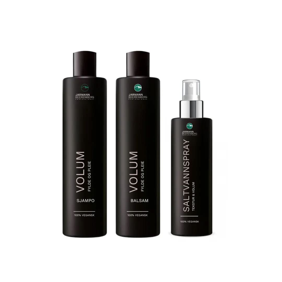 VOLUM BUNDLE | SJAMPO, BALSAM & SALTVANNSPRAY - GRIMM.NO