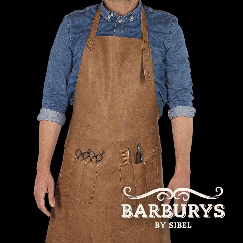 Arbeidsforkle - Mascul Syntetic Leather Apron - GRiMM.NO