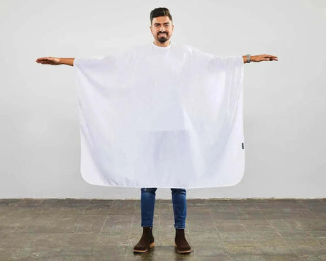 Klippekappe, Mens Cape White - GRIMM.NO